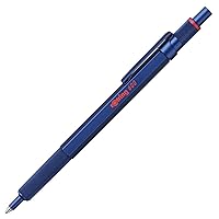 rOtring 600 Ballpoint Pen | Medium Point | Black Ink | Blue Barrel | Refillable