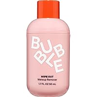 Bubble Skincare Wipe Out Makeup Remover - Hydrating Face & Eye Makeup Remover Enriched with Vitamins & Antioxidants - Fragrance-Free and Suitable For All Skin Types (50ml)