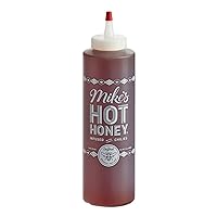 Mike's Hot Honey, America's #1 Brand of Hot Honey, Spicy Honey, All Natural 100% Pure Honey Infused with Chili Peppers, Gluten-Free, Paleo-Friendly (24 oz Chef’s Bottle, 1 Pack)