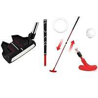 Men Golf Putter & Red Adjustable Putter for Men and Kids,Great for Family Golf Game,Bundle of 2