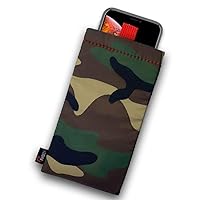 PHOOZY Apollo II Series Enhanced Thermal Phone Case - AS SEEN ON Shark Tank - Insulated Pouch Prevents Freezing, Extends Battery Life. Mountain Protection for Skiers Snowboarders (Medium - Woodland)