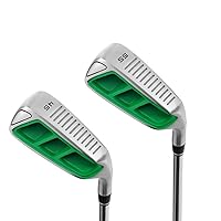 Golf Chipper Wedge 45,55 Degree,Green,Bundle of 2