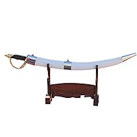 Indian Authentic Sikh Tegha Rajputani Sword Talwar 3'' Feet Long Sword Battle Ready Sword for Cosplay Roleplay Home Office Decoration by The Paramount Handicraft.