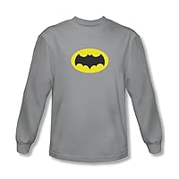 Batman Classic Tv - Mens Chest Logo Longsleeve T-Shirt