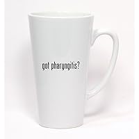 got pharyngitis? - Ceramic Latte Mug 17oz