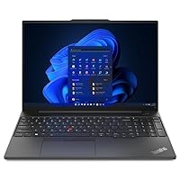 ThinkPad E16 Laptop, Intel Core i7-1355U, 16GB DDR4, 512GB SSD, 16