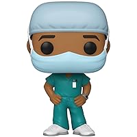 Funko Pop! Heroes: Front Line Worker- Male Hospital Worker #2, Multicolor