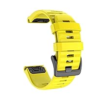 22 26mm Quickfit Smart Watch Straps For Garmin Fenix 7 7S 7X Fenix 6 6X 5S 5X Plus 935 945 3HR Quick Release Silicone Wristbands
