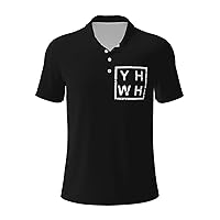 YHWH Men’s Polo Shirts Casual Tshirt for Men