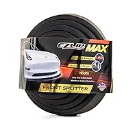 Front Splitter MAX Universal Car Bumper Spoiler Foam Rubber Body Kit