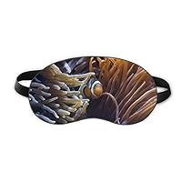 Ocean Anemone Fish Coral Science Nature Sleep Eye Shield Soft Night Blindfold Shade Cover
