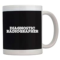 Diagnostic Radiographer Retro Font Mug 11 ounces ceramic