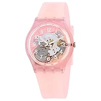 Swatch Skydawn Quartz Pink Dial Ladies Watch GP173