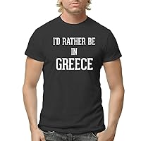 I'd Rather Be in Greece - Men's Adult Short Sleeve T-Shirt