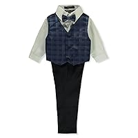 Baby Boys' 4-Piece Vest Set Outfit
