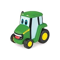 John Deere Johnny Push N Roll Toy Tractor, Ages 18 Months and Up, unisex-children