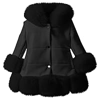 Baby Boys Girls Winter Coats Windproof Thicken Padded Jacket Toddler Warm Fleece Lined Outerwear Infant