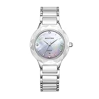 RHYTHM Women’s Classic Fashion Quartz Watch Silver F1206T01