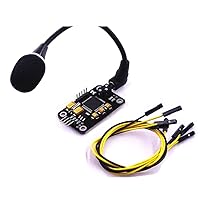 Speech Recognition Module Voice Recognition Module Serial Control Module with Micro and 4pin Wire for Arduino