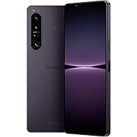 Sony Xperia 1 IV XQ-CT72 5G Dual 512GB 12GB RAM Factory Unlocked (GSM Only | No CDMA - not Compatible with Verizon/Sprint) Mobile Cell Phone – Purple