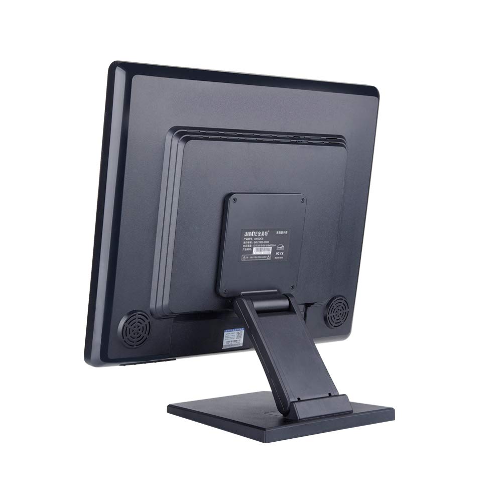 Anmite Desktop Touchscreen LCD Monitor - 17-Inch - Capacitance TouchMonitor Black HDMI/VGA