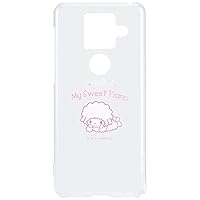 Sanrio Characters SHARP AQUOS Sense4 Plus Hard Case, My Sweet Piano, Clear