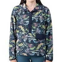 Standard Haliborealis Riffle Snap Fleece Pullover Jacket-XS, Multi
