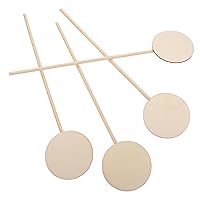 ERINGOGO 10pcs DIY Wood Material DIY Wooden Wizard Wands Craft Kits for Kids DIY Coloring Toy Witch Kit Kid Crafts Fairy Wand Toy DIY Wand Stick Dreses Baby Girl Graffiti Handmade Materials