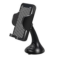 Mobile Phone Vehicle Support Three-Dimensional, Accessory Kits On Desktop; Driving; Mobile Phone; Windscreen, 113x45x131(MM), Black, 1 Piece Vehicle Bracket Cradle Stand Mount