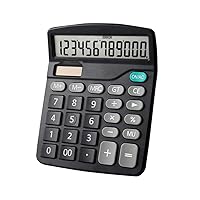 Desktop Calculator Standard Function Calculator Display Battery Dual Power Supply Suitable for Home Basic