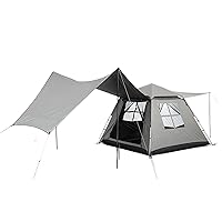 Travel Umbrella Outdoor Camping Tents Layers Rooms Living Room Waterproof Camping Tent
