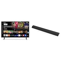 VIZIO 40-inch D-Series Full HD 1080p Smart TV with AMD FreeSync & M-Series All-in-One 2.1 Immersive Sound Bar with 6 High-Performance Speakers