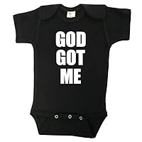 Christian Baby Onesie/GOD GOT ME/Unisex Religious Bodysuit