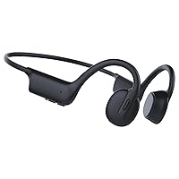 Bone Conduction Headphones, Wireless Headphones Bluetooth 5.3 IPX5 Waterproof Headset, Open Ear Headphoneswith Microphone for Running, Cycling, Drving
