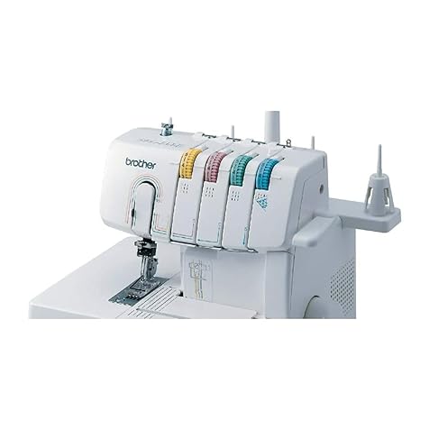 Brother Coverstitch Serger, 2340CV, Sturdy Metal Frame, 1,100 Stitches Per Minute, Trim Trap, Included Snap-on Presser Feet