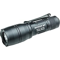 E1B-MV Backup Flashlights with Dual Output LED with MaxVision Beam Technology, Black