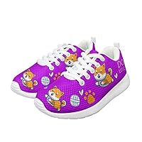 Boys Girls Sports Shoes Breathable Running Walking Tennis Shoes Fashion Sneakers for Little/Big Kids