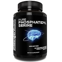 Intelligent Labs Phosphatidylserine 100mg, 100% Soy Free Pure Phosphatidylserine
