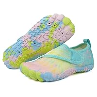 Kids Water Shoes Boys Girls Sports Aqua Athletic Quick Dry Shoes Non-Slip Water Sneakers for Beach Swim Surf Pool Boats (Toddler/Little Kid/Big Kid)