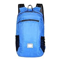 Hiking Backpack Foldable Backpack Ultra Light Waterproof Travel Backpack for Outdoor Cycling Camping and Picnic 20L(Royal blue) hiking backpack