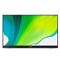 Acer UT222Q bmip 21.5” Full HD (1920 x 1080) 10 Point Touch Monitor with AMD FreeSync Technology Up to 75Hz 5ms (Display Port, HDMI Port, VGA & USB Port),Black
