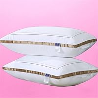 Pillow Pillow Core Comfortable Cotton Pillow Adult Middle Pillow Cervical Spine Pillow (Color : E, Size : 48 * 74 800G)