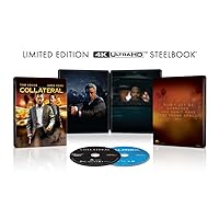 Collateral [4K UHD Steelbook+ Blu-Ray + Digital Copy] Collateral [4K UHD Steelbook+ Blu-Ray + Digital Copy] 4K Blu-ray DVD