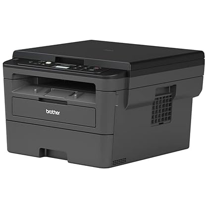 Brother Compact Monochrome Laser Printer, HLL2390DW, Convenient Flatbed Copy & Scan, Wireless Printing, Duplex Two-Sided Printing, Amazon Dash Replenishment Enabled