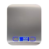 Kitchen Scales Electronic Kitchen Scale Digital Food Scale Stainless Steel Weighing Scale LCD High Precision Measuring Tools