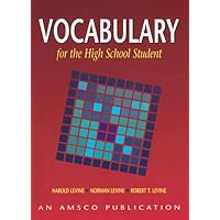 Vocabulary for the High School Student Vocabulary for the High School Student Paperback Hardcover