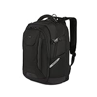 SwissGear 9003 Laptop Backpack, Black, 18.5”x12.5”x8.25”