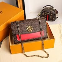 School bag, handbag, high-end bag for women and winter fashion all match one shoulder chain female bag large capacity messenger portable small square bag simple cute trend love gift shoulder bag