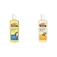 Cocoa Butter and Shea Body Oils with Vitamin E, 8.5 Ounces Each - Deep Moisturizing and Hydrating Skin Care