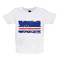 Cape Verde Grunge Style Flag - Organic Baby/Toddler T-Shirt